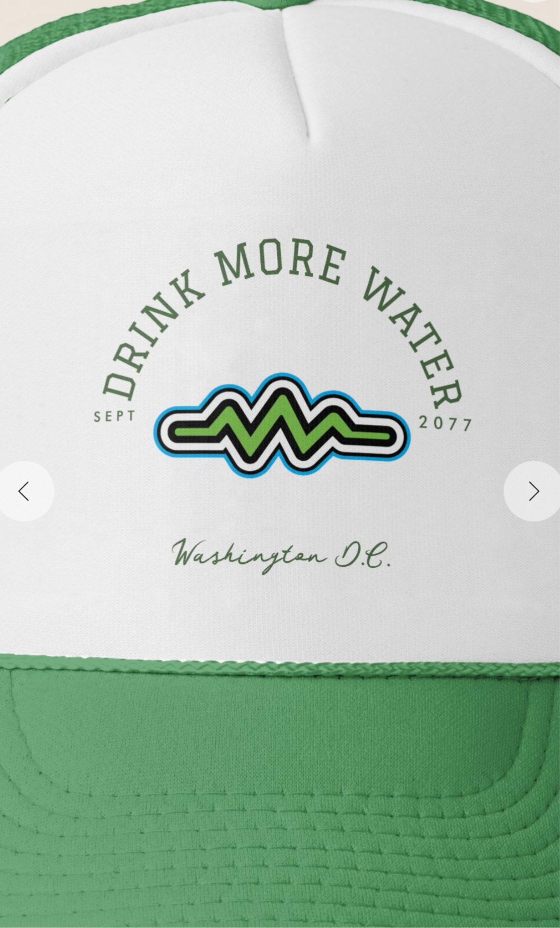 Drink More Water-hat